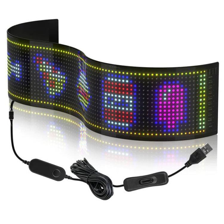 Flexible na LED Matrix Display